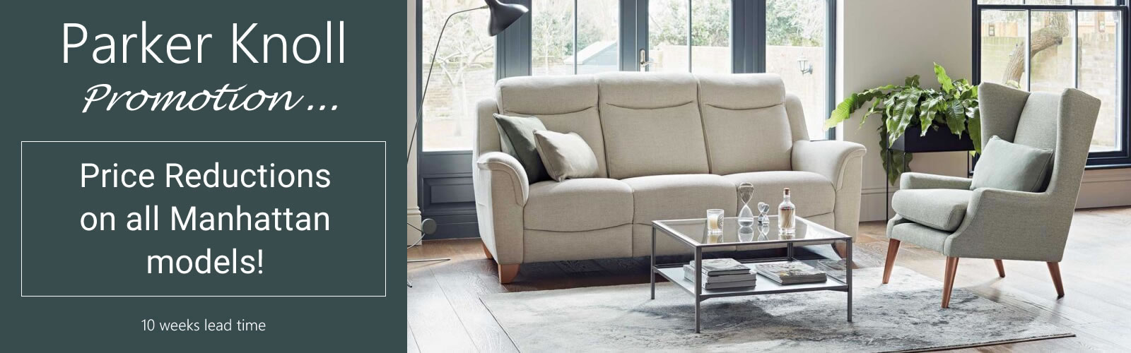 Save on selected Parker Knoll ranges this summer