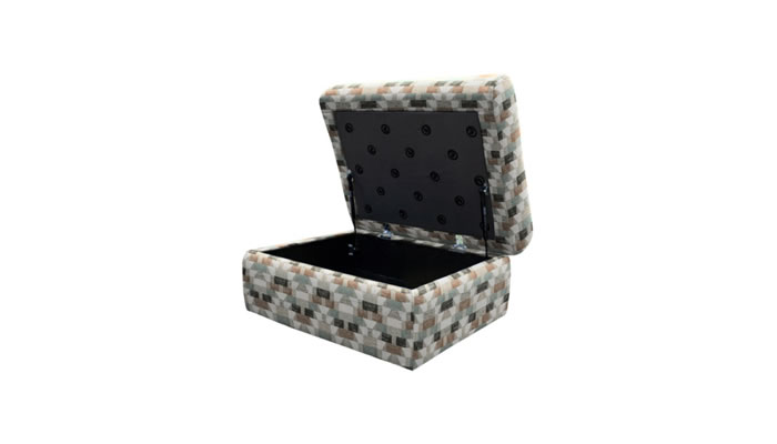 G Plan Holmes Fabric Storage Footstool