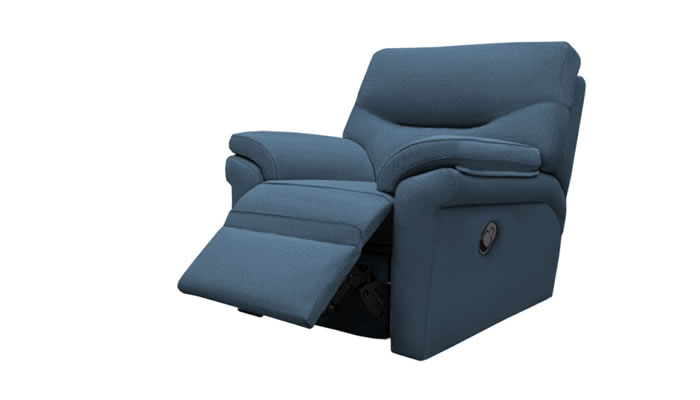 G Plan Seattle Fabric Power Recliner