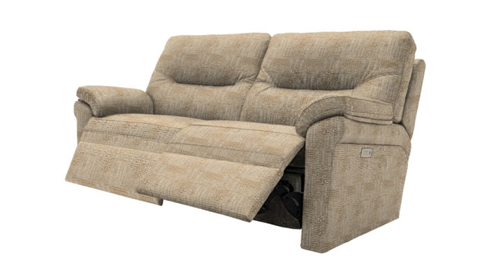 G Plan Seattle Fabric 2.5 Seater Manual Double Recliner