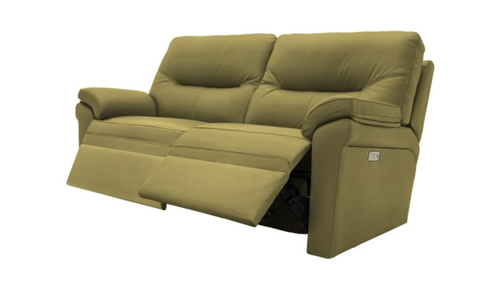 G Plan Seattle Fabric 2.5 Seater Power Double Recliner