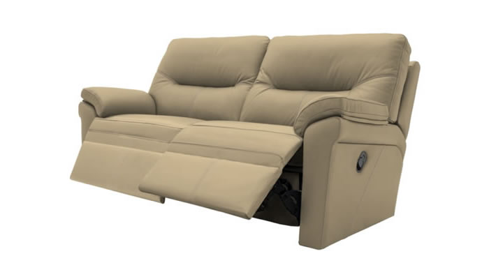 G Plan Seattle Leather 2.5 Seater Manual Double Recliner