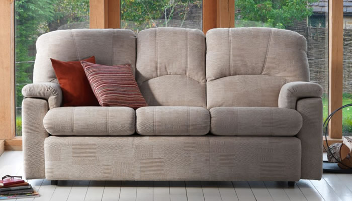 G Plan Chloe Fabric 3 Seater Single Recliner