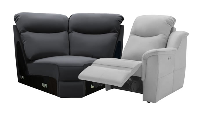 G Plan Firth Leather Corner Group