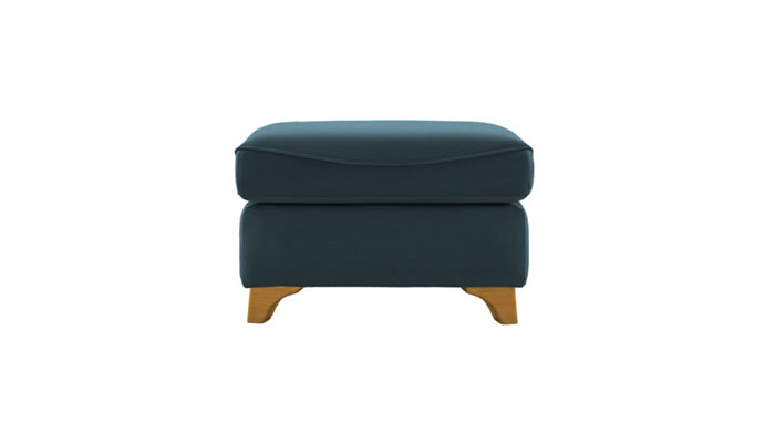 G Plan Jackson Leather Storage Footstool