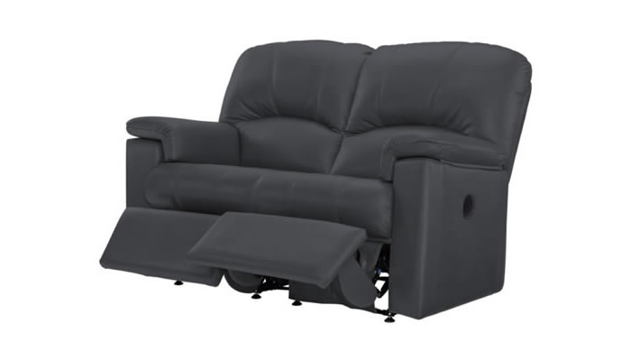 G Plan Chloe Leather 2 Seater Manual Double Recliner