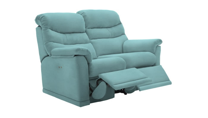 G Plan Malvern Fabric 2 Seater Sofa Manual Double Recliner