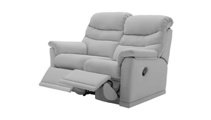 G Plan Malvern Leather 2 Seater Manual Double Recliner