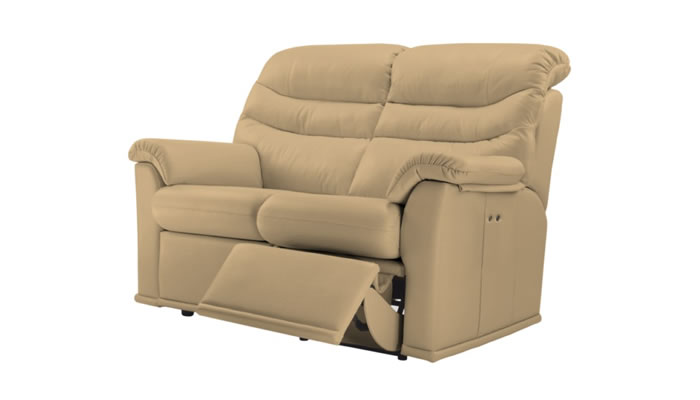 G Plan Malvern Leather 2 Seater Power Single Recliner
