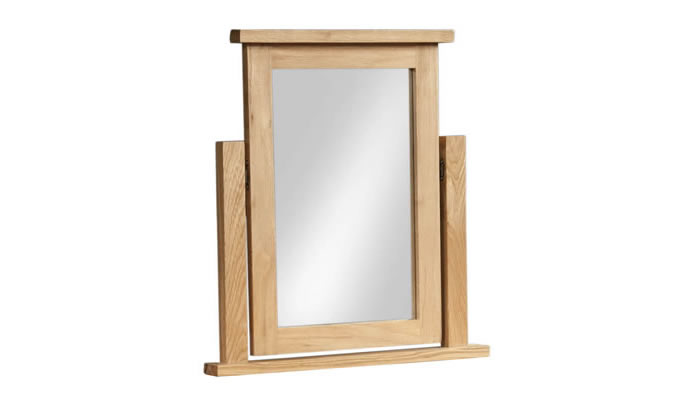 Signature Collection Dorridge Light Oak Bedroom Mirror