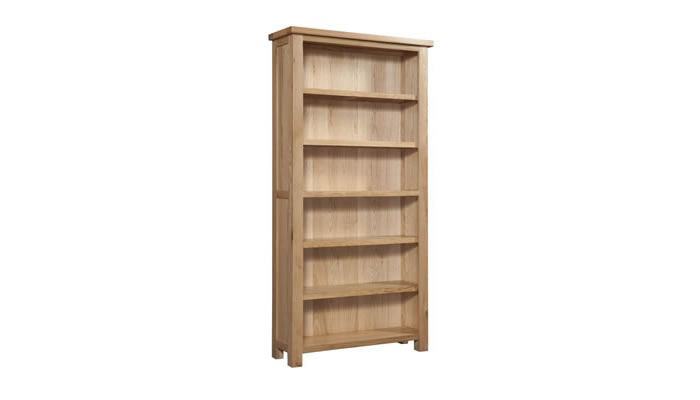 Signature Collection Dorridge Light Oak 6 Foot Bookcase