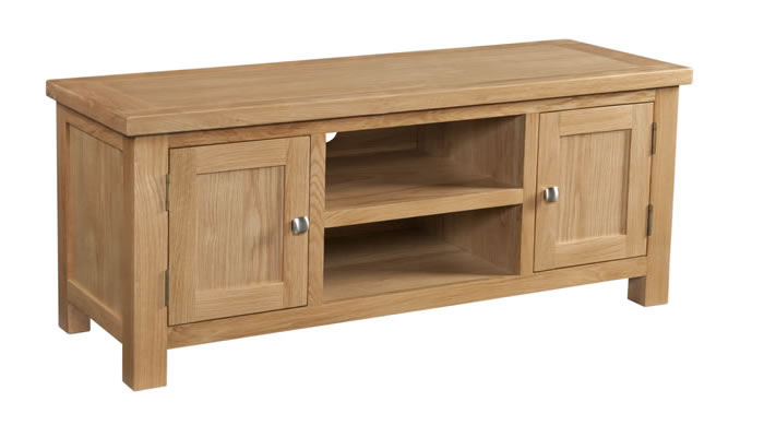 Signature Collection Dorridge Light Oak Large TV Unit