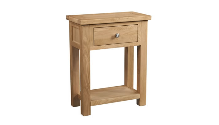 Signature Collection Dorridge Light Oak Small Console Table