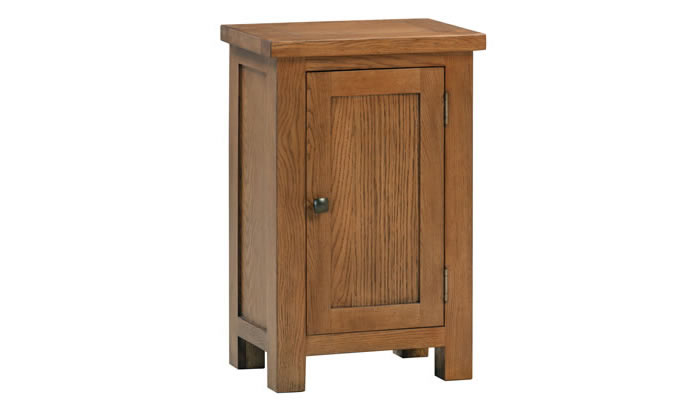 Signature Collection Dorridge Rustic Oak Small Cabinet 1 Door