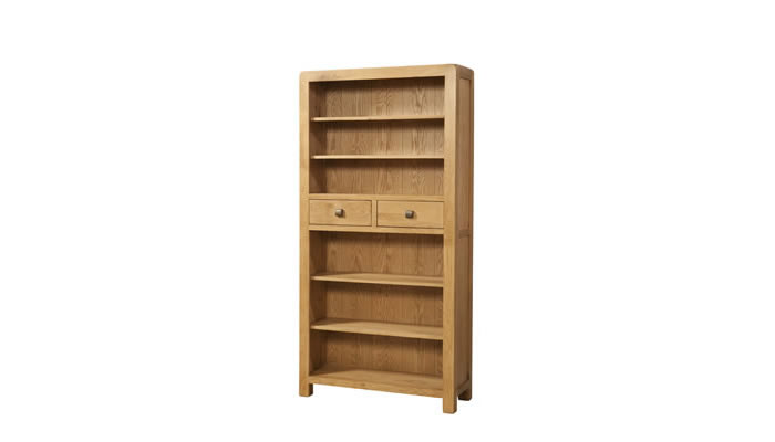 Signature Collection Daventry Tall Bookcase 2 Drawers