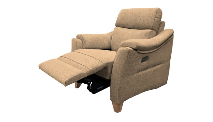 G Plan Hurst Fabric Chair Manual Recliner