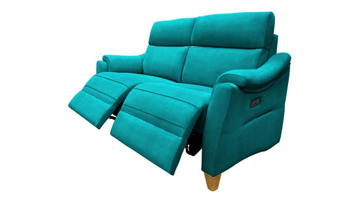 G Plan Hurst Fabric Small Manual Double Recliner