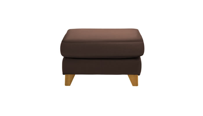 G Plan Hurst Leather Footstool