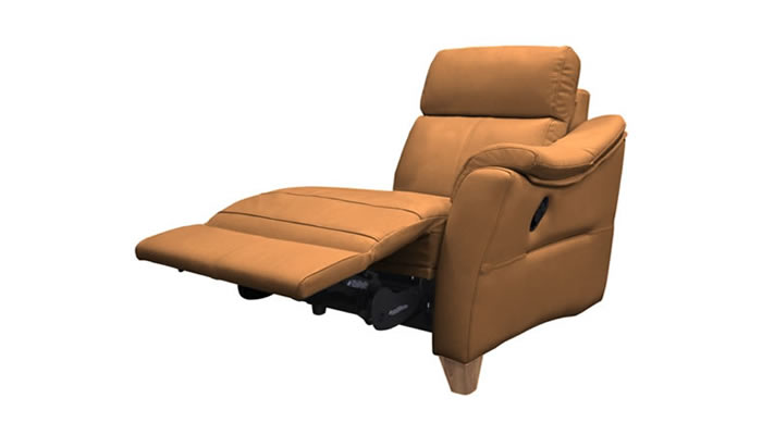 G Plan Hurst Leather Large Power Recliner Unit