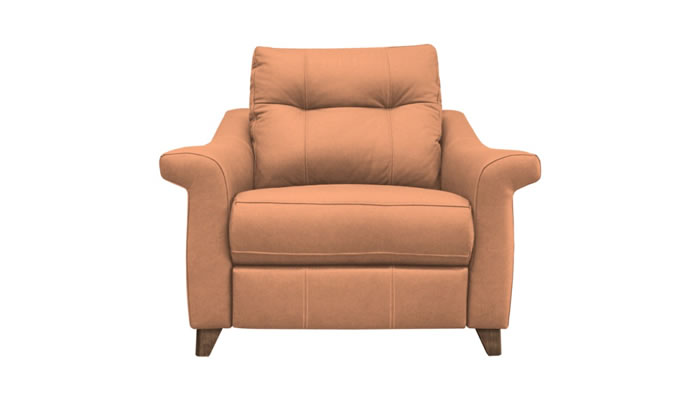 G Plan Riley Leather Snuggler Manual Recliner