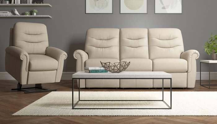 G Plan Holmes Leather Chair Manual Recliner