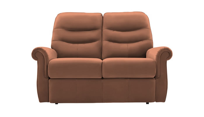 G Plan Holmes Leather 2 Seater Manual Single Recliner