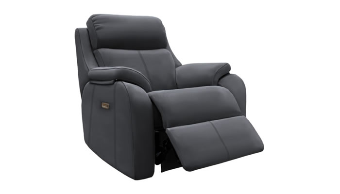 G Plan Kingsbury Leather Chair Dual Elevate Riser Recliner