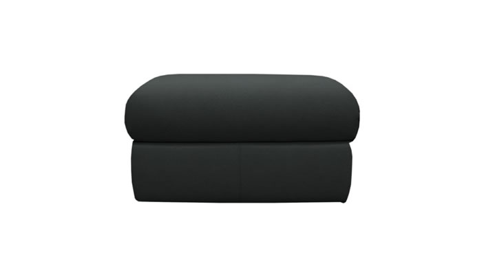 G Plan Kingsbury Leather Storage Footstool