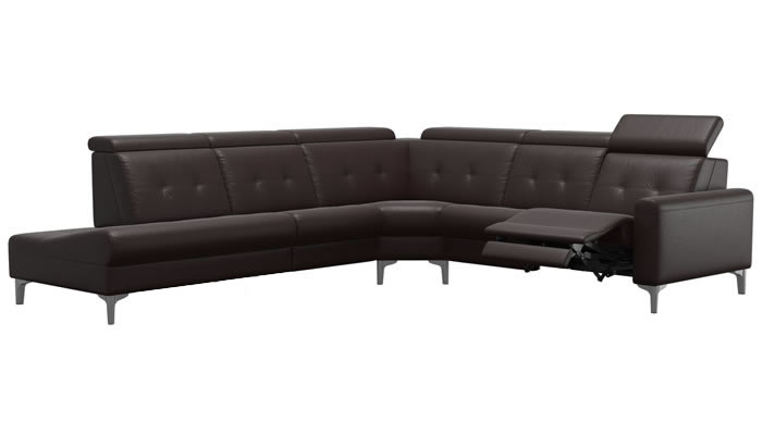Stressless Anna A1 Leather Corner Sofa Power Recliner End Back