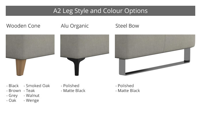 Stressless Anna A2 Fabric 3 Seater Sofa Power Recliner