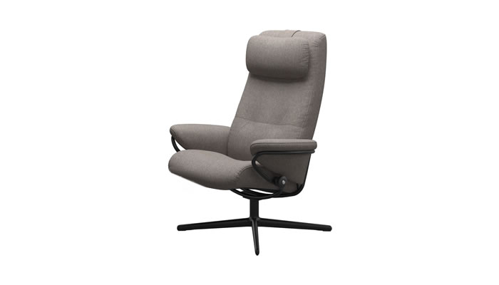 Stressless Berlin Fabric Swivel Recliner Chair (HB)