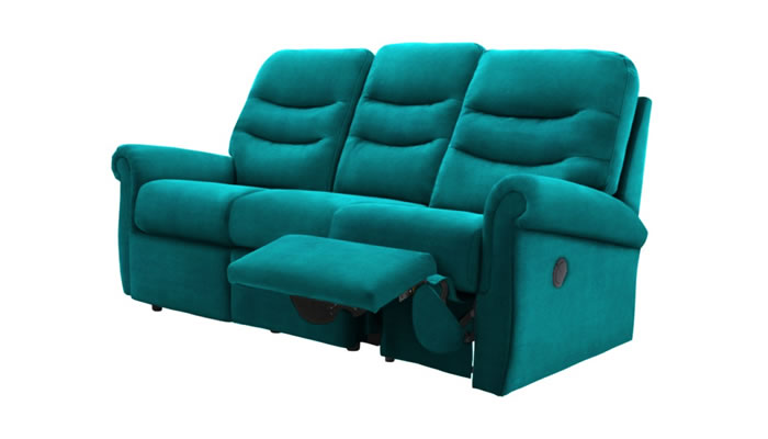 G Plan Holmes Fabric 3 Seater Manual Single Recliner