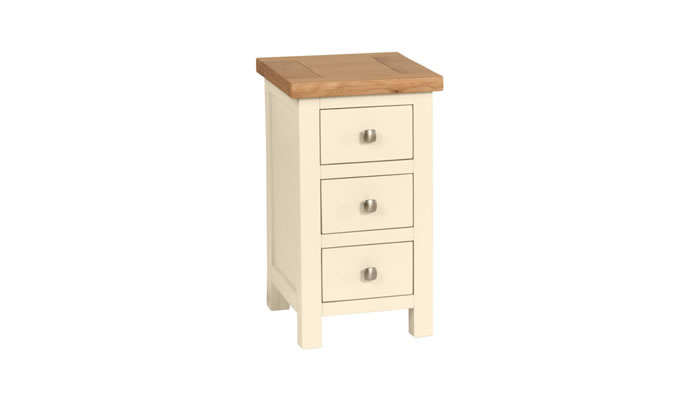 Signature Collection Digbeth Painted Bedroom Compact 3 Drawer Bedside