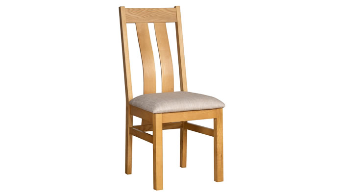 Signature Collection New York Arizona Chair Beige Fabric Seat Pad