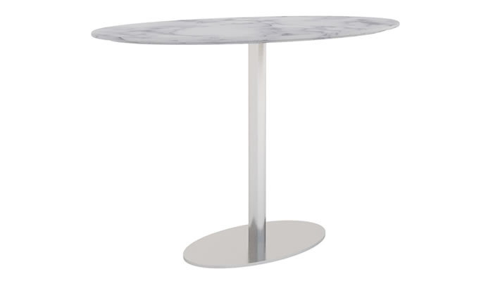 Minsk Oval Dining Table 160 x 90cm