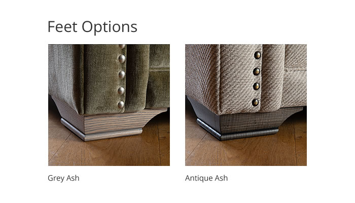 Alstons Evesham Feet Options