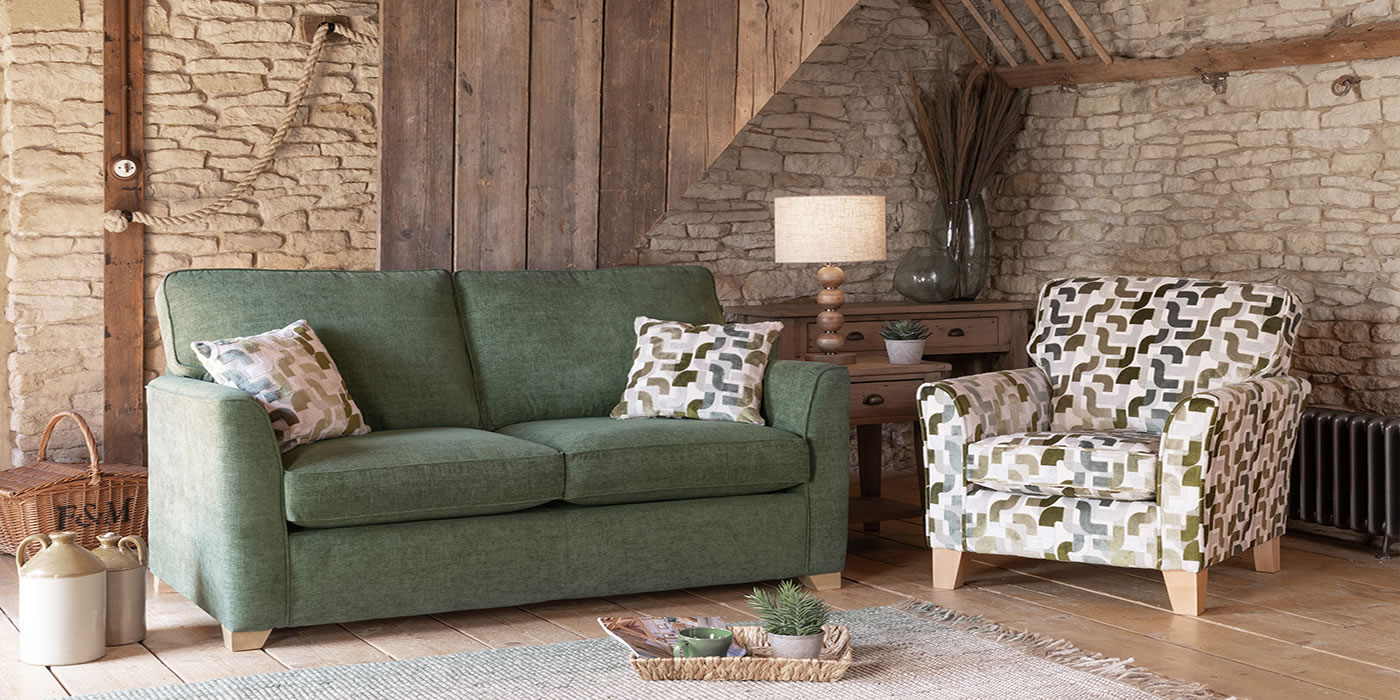 Alstons Reuben Sofa and Chair Roomset