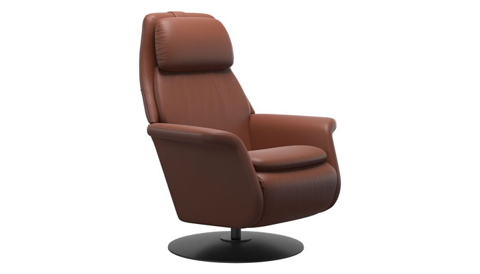 Stressless Sam Disc Base Upholstered Sides