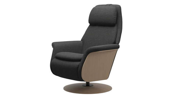Stressless Sam Disc Base Upholstered Sides