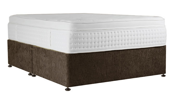 5 Superior Pocket Mattress + Platform Top Base Double 135cm